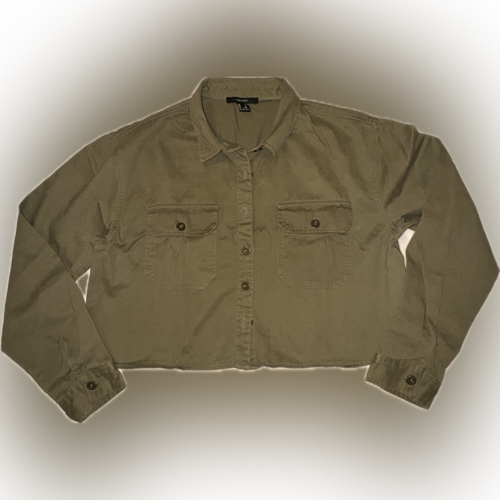 Crop Shacket